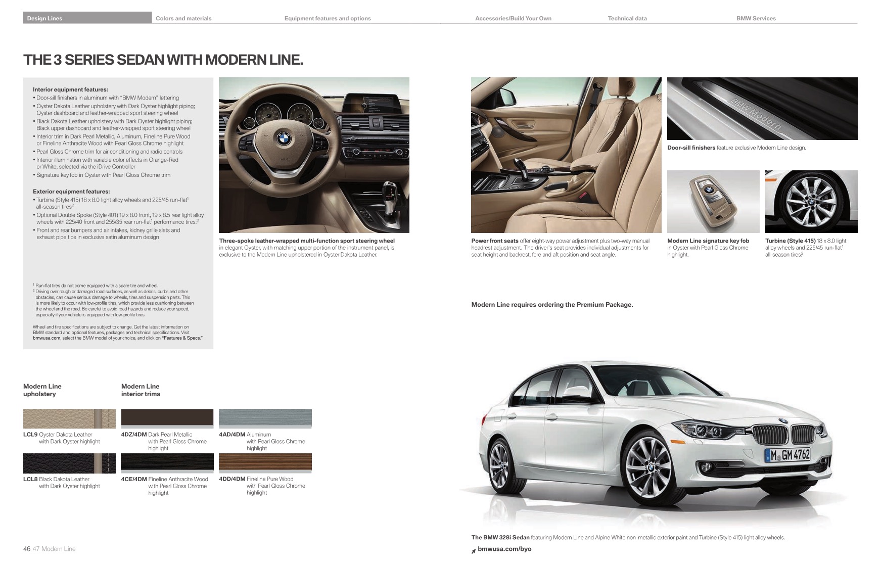 2013 BMW 3 Series Sedan Brochure Page 3